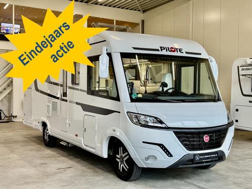 Pilote G740GJ Automaat Enkele Bedden Wintervast XXL Garage, Caravans en Kamperen, Campers, Bedrijf, tot en met 4, Overige merken