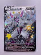 POKEMON SHINY GRIMMSNARL V SV116/SV122 - SHINING FATES, Hobby en Vrije tijd, Verzamelkaartspellen | Pokémon, Foil, Ophalen of Verzenden