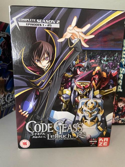 Code Geass Season 2 Anime compleet!, Cd's en Dvd's, Dvd's | Tekenfilms en Animatie, Zo goed als nieuw, Anime (Japans), Vanaf 12 jaar