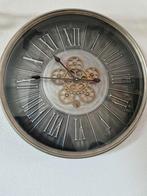 Grote wandklok diameter 60cm, Ophalen, Zo goed als nieuw, Analoog, Wandklok