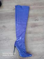 Paarse Hoge Hak lak Laarzen maat 45, Kleding | Dames, Schoenen, Hoge laarzen, Overige kleuren, Nieuw, Ophalen of Verzenden