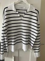 NA-KD striped knitted sweater wit/zwart maat S (nieuw), Kleding | Dames, Truien en Vesten, Nieuw, NA-KD, Ophalen of Verzenden