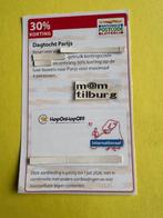 Dagtocht Parijs 30% korting, Tickets en Kaartjes, Drie personen of meer, Kortingsbon, Overige typen