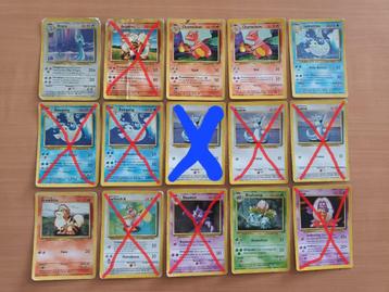 Pokémon Base set  (januari 1999) beschikbaar voor biedingen