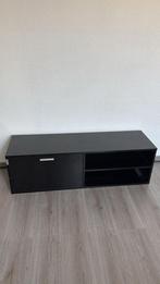 Black wooden TV stand, Ophalen, Gebruikt, 100 tot 150 cm, Minder dan 100 cm