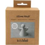 Siliconen vorm Engel – mat transparant H9,5cm  B7cm, Verzenden, Nieuw, Overige typen