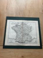 Antieke landkaart Frankrijk, 1838, Ophalen of Verzenden