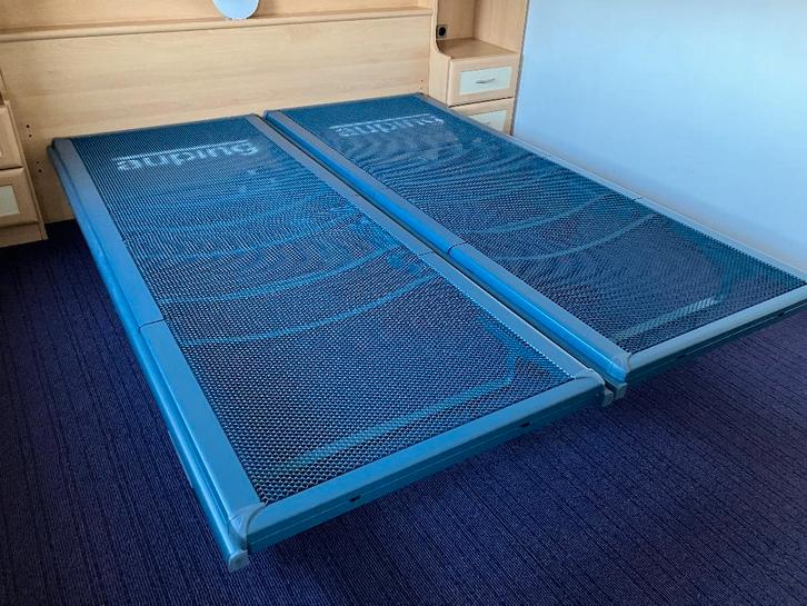 Auping elektische spiraalbodems voor bed 160 meter breed, Huis en Inrichting, Slaapkamer | Bedden, Gebruikt, Tweepersoons, 160 cm