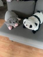 Pluche kinderkussen, Ophalen, Jongetje of Meisje, Wit, Dekbedovertrek