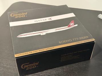 Qatar Airways 777 25th Anniversary retro G2QTR1145 Gemini200 beschikbaar voor biedingen