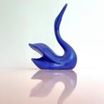 vintage Mid Century keramiek ZWAAN kobalt blauw Deens Nordic, Antiek en Kunst, Ophalen of Verzenden