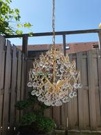 Cage Chandelier Kooi kroonluchter Hollywood Regency hanglamp, Ophalen, Glas, Hollywood regency, vintage