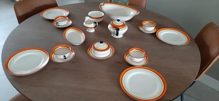 Serviesgoed van Scotch Ivory, Antiek en Kunst, Antiek | Servies compleet, Ophalen of Verzenden