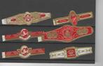 Klassiek lot 19  DIVERSE sigarenbandjes, Ophalen, Gebruikt, Sigarenbandjes