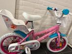 Leuke kinderfiets met poppenzitje, Fietsen en Brommers, Fietsen | Kinderfietsjes, Ophalen of Verzenden, Zo goed als nieuw, Minder dan 16 inch