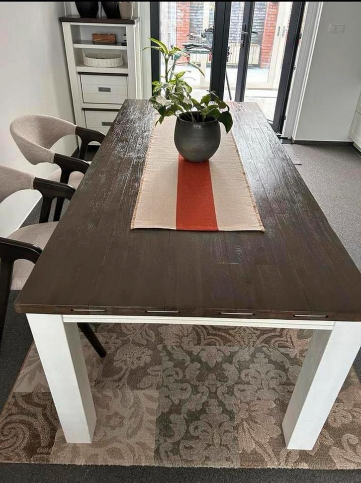 Henders & Hazel Knibbeler Eettafel - Zo Goed Als Nieuw, Huis en Inrichting, Tafels | Eettafels, Zo goed als nieuw, 150 tot 200 cm