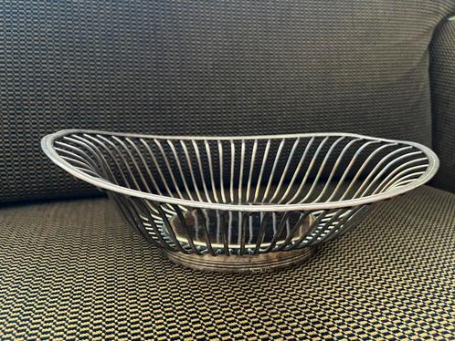 Antieke sierlijk Christofle Gallia Broodmand Verzilverd, Antiek en Kunst, Antiek | Goud en Zilver, Zilver, Ophalen of Verzenden