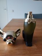 Glazen buldog gevuld met parfum van Jean-Pierre Sand, Ophalen of Verzenden, Zo goed als nieuw