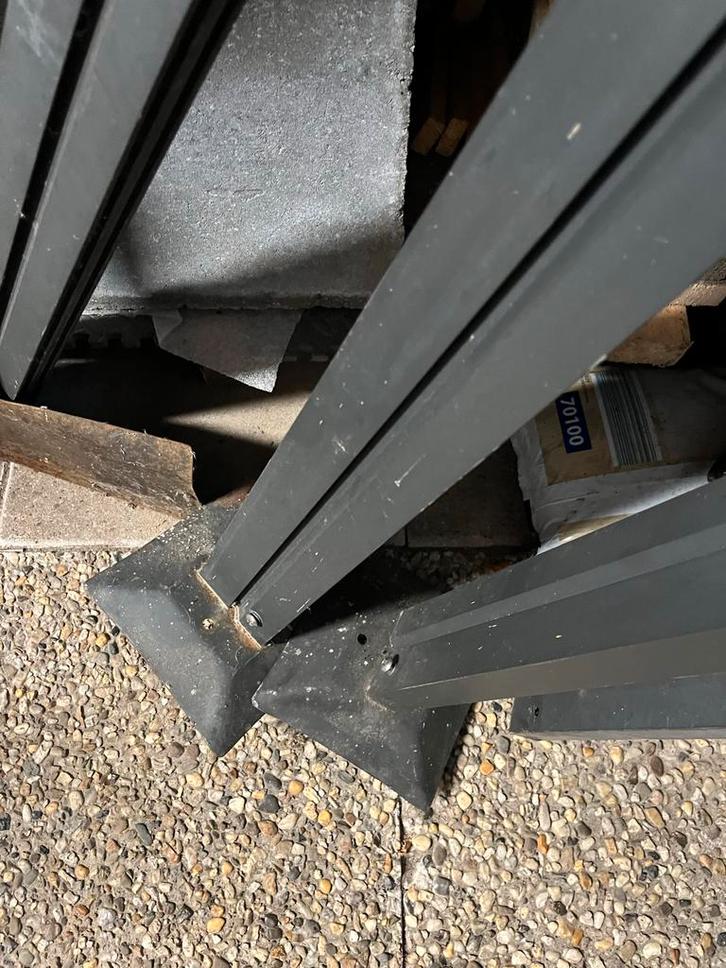 Frame Schaduwdoek 3x4m (variabele breedte), Tuin en Terras, Overkappingen, Gebruikt, Overige typen, Ophalen of Verzenden