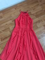 Dames zomer - cocktailjurkje, Kleding | Dames, Jurken, Verzenden, Zo goed als nieuw, Maat 36 (S), Rood