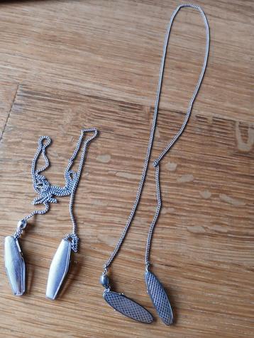 Vintage Servet Knijpertjes - Zilverkleurig beschikbaar voor biedingen