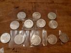 12 beatrix tientjes diverse jaren,, Postzegels en Munten, Ophalen of Verzenden, Koningin Beatrix, 10 gulden