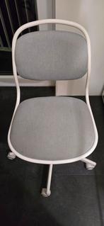 Ikea bureaustoel wit/grijs, Huis en Inrichting, Bureaustoelen, Ophalen, Gebruikt, Wit, Bureaustoel