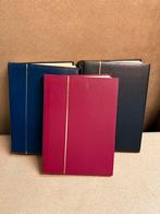 Postzegelalbum Set - Blauw, Rood, Zwart, Ophalen of Verzenden, Verzamelalbum