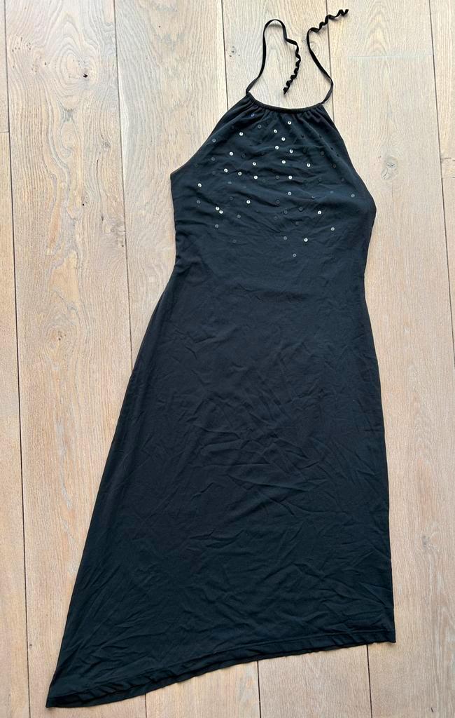 Esprit zwart jurkje met haltersluiting in maat M, Kleding | Dames, Gelegenheidskleding, Zo goed als nieuw, Cocktailjurk, Maat 38/40 (M)