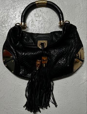 Handtas Gucci in python leder beschikbaar voor biedingen