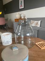 Mica vaas, Huis en Inrichting, Minder dan 50 cm, Glas, Zo goed als nieuw, Ophalen