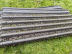 Golfplaten 6 stuks gratis, Doe-het-zelf en Verbouw, Dakpannen en Dakbedekking, Ophalen, Gebruikt, Steen of Klei, Zwart