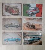 Stalen Wandplaten Klassieke Auto's, Ophalen of Verzenden, Nieuw