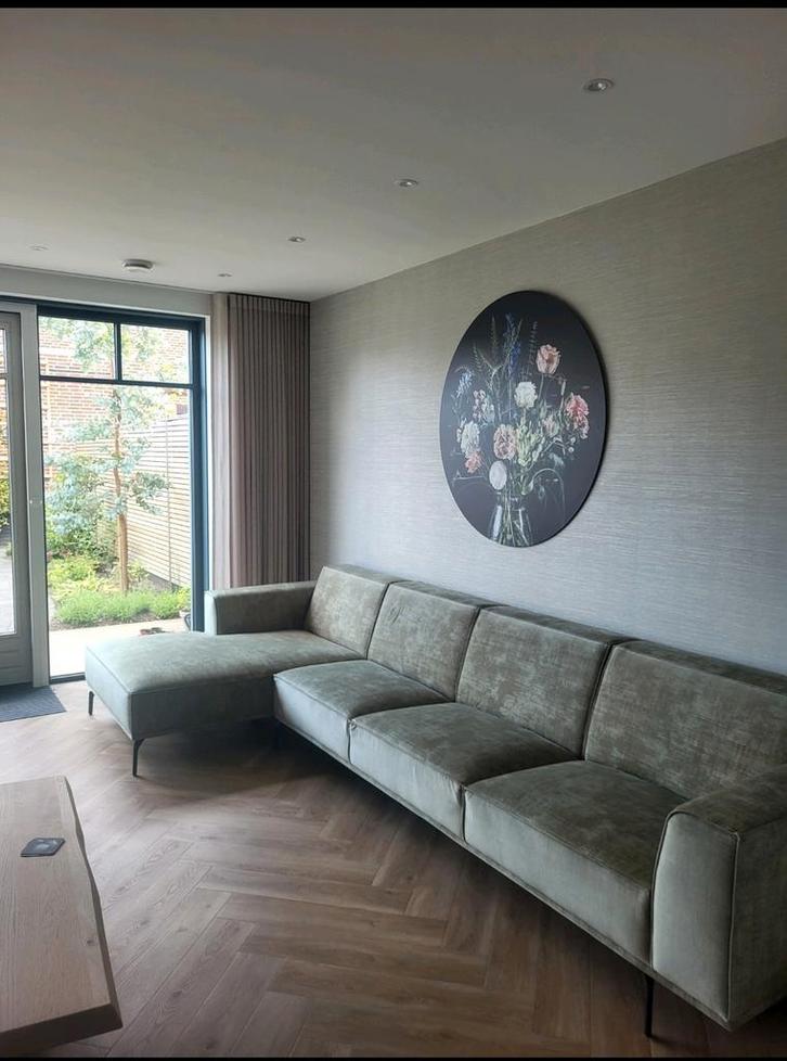 Sofia Hoekbank Haasnoot Wonen - met Bon!, Huis en Inrichting, Banken | Bankstellen, Zo goed als nieuw, Vierpersoons of meer, 300 cm of meer