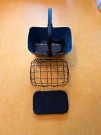 Basil Buddy MIK Hondenfietsmand - Faded Denim, Fietsen en Brommers, Fietsaccessoires | Fietsmanden, Ophalen, Nieuw, Fietsmand