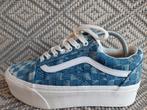 Vans old skool stackform 39 ( hoge zool ), Blauw, Ophalen of Verzenden, Vans, Zo goed als nieuw