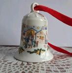 Hutschenreuther Kerstklokje Klokje Bauernhof 1985 Porselein, Ophalen of Verzenden, Zo goed als nieuw, Porselein, Overige typen