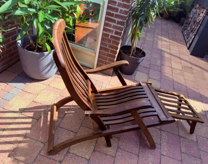 originele dekstoelen ss "nieuw Amsterdam", Holland Amerika, Antiek en Kunst, Antiek | Meubels | Stoelen en Banken, Ophalen