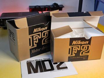 Nikon F2 motordrive boxen. beschikbaar voor biedingen
