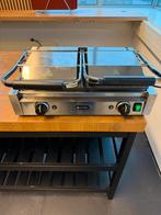 Hendi contactgrill, Witgoed en Apparatuur, Contactgrills, Ophalen of Verzenden, Uitneembare platen, Gebruikt