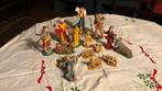 Kerstgroep, italie, kunststof, brocante, Diversen, Kerst, Ophalen of Verzenden