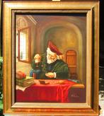 Schilderij Geldwisselaar Naar Salomon Koninck, Ophalen of Verzenden