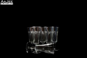 6 X Royal Leerdam - Tuba Typha - Champagne - Floris Meydam beschikbaar voor biedingen