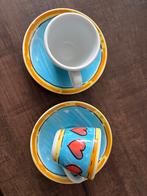 Arzberg kop en schotel set (2 stuks), Ophalen of Verzenden, Zo goed als nieuw, Porselein, Kop en/of schotel