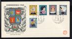 FDC E46, Kinderzegels 1960, blanco met open klep, Postzegels en Munten, Verzenden, Nederland