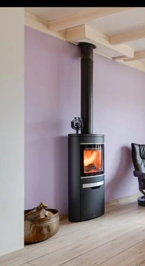 Scan 58-7 + Scan 58-8 Houtkachel, Huis en Inrichting, Kachels, Gebruikt, Vrijstaand, Houtkachel, Hout, Ophalen