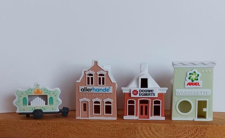 winterdorp kerstdorp: 3 huisjes en draaiorgel - samen:, Diversen, Kerst, Nieuw, Ophalen