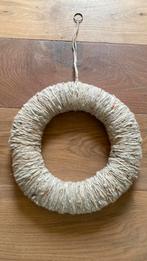 Krans schapenwol, Huis en Inrichting, Woonaccessoires | Kransen, Ophalen of Verzenden, Gebruikt