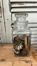 Oude antieke glazen snoeppot, Antiek en Kunst, Curiosa en Brocante, Ophalen of Verzenden