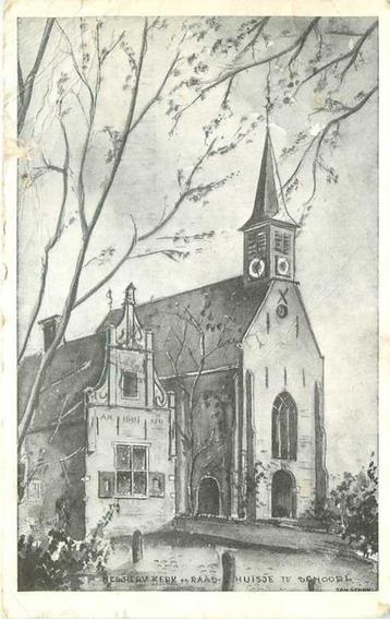 (300-370-019) Schoorl Kerk en Raadhuisje beschikbaar voor biedingen